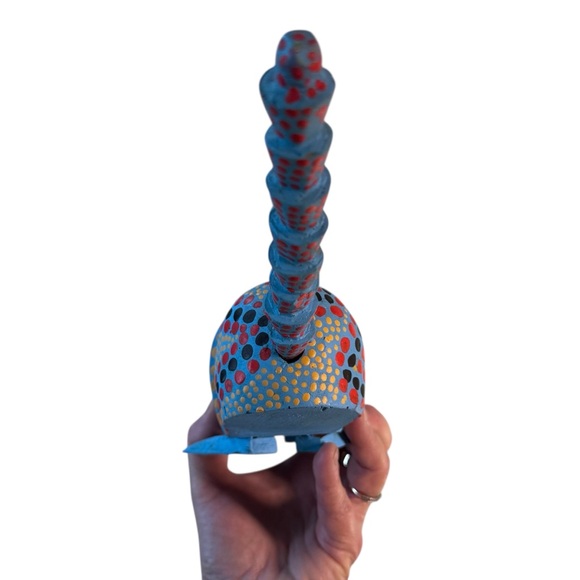 Oaxacan Armadillo Mexican Folk Art Alebrije Vibrant Colorful - Picture 5 of 8